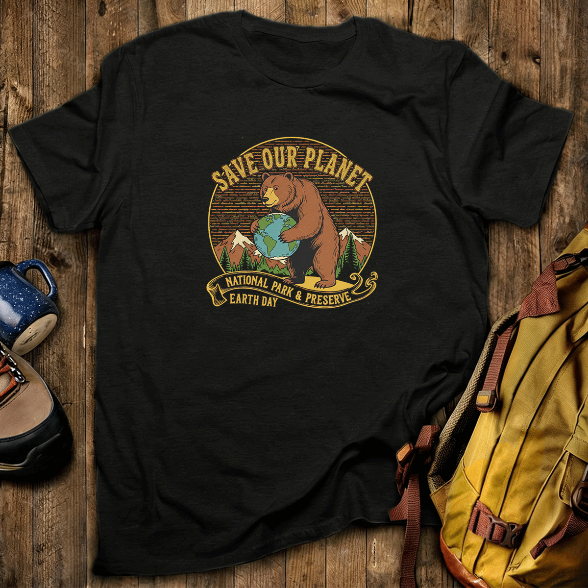 Save Our Plant National Park & Preserve Earth Day T-Shirt