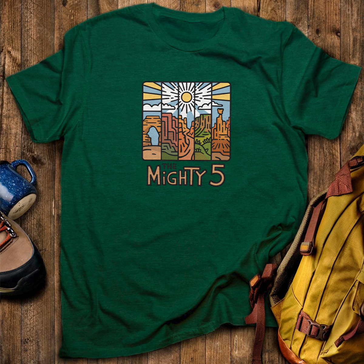 The Mighty 5 Utah T-Shirt