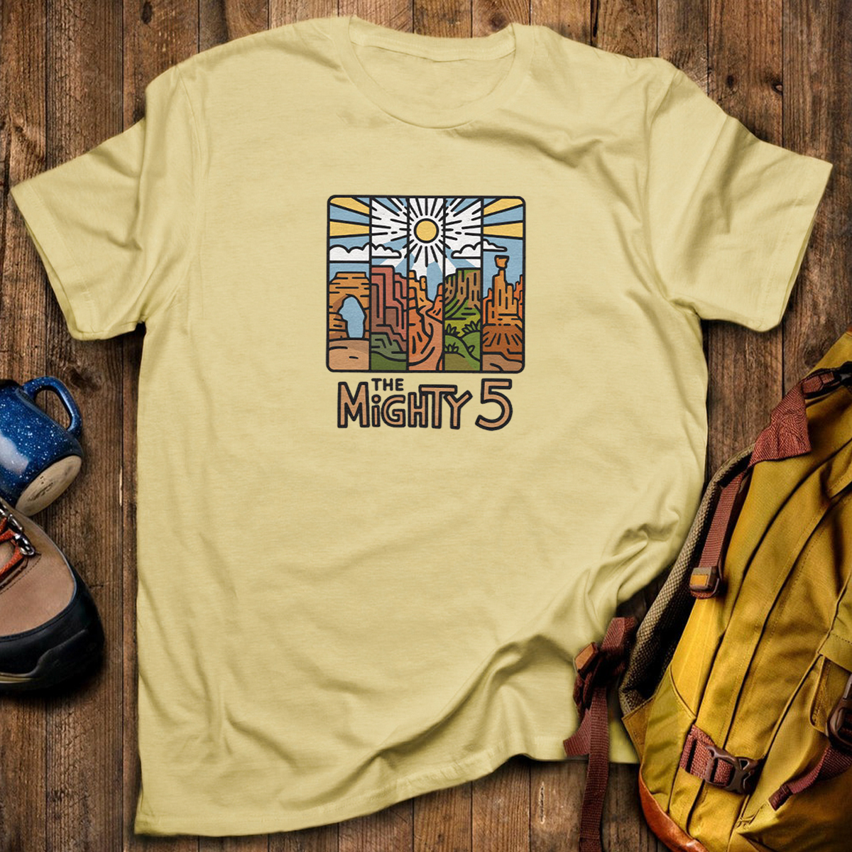 The Mighty 5 Utah T-Shirt