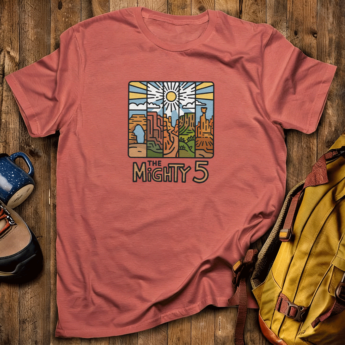 The Mighty 5 Utah T-Shirt