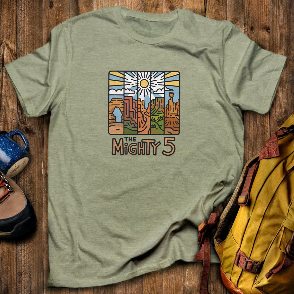 The Mighty 5 Utah T-Shirt