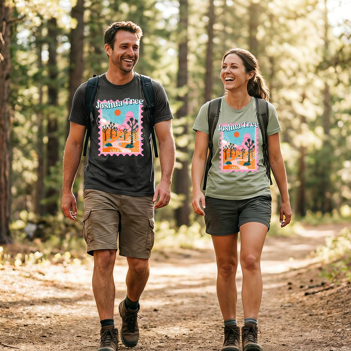 Joshua Tree Stamp National Park T-Shirt