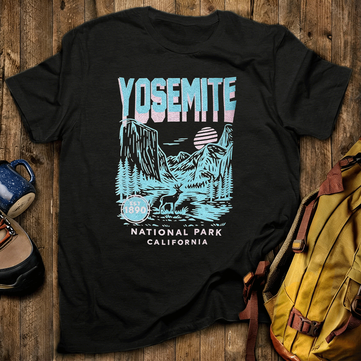 Yosemite Heritage National Parks T-Shirt