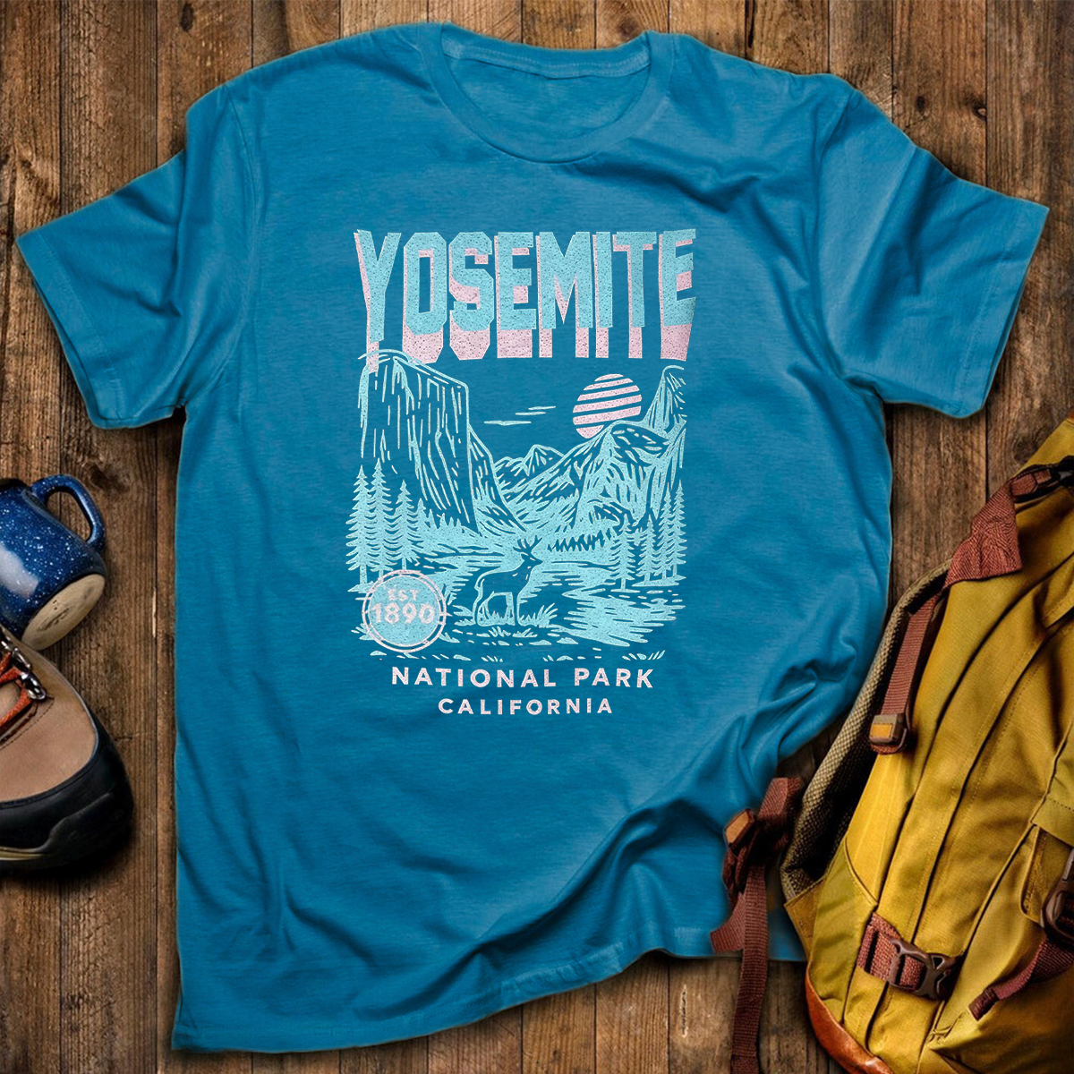 Yosemite Heritage National Parks T-Shirt