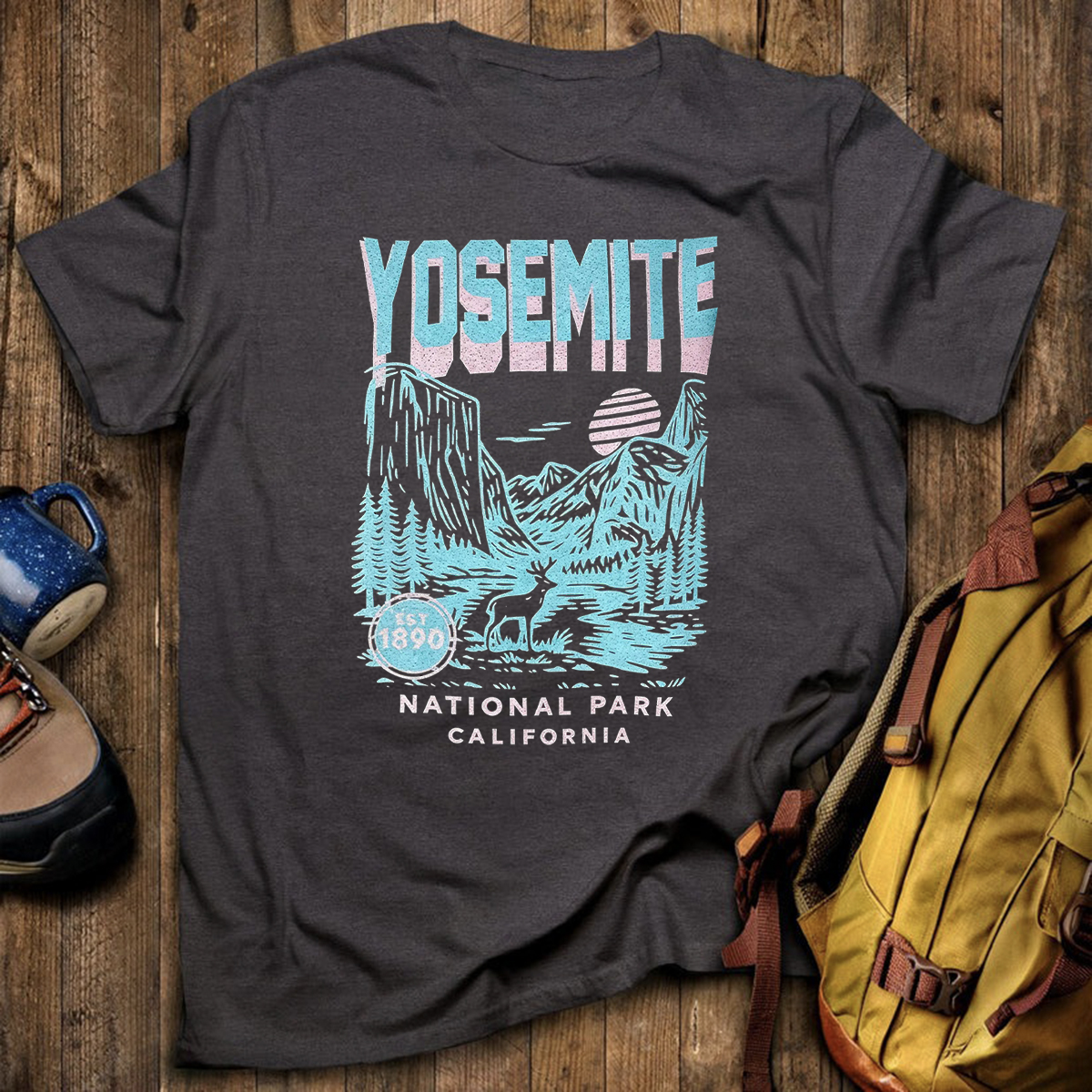 Yosemite Heritage National Parks T-Shirt