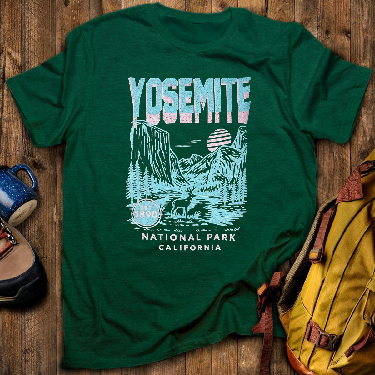 Yosemite Heritage National Parks T-Shirt