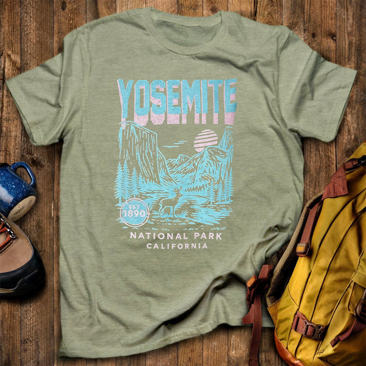 Yosemite Heritage National Parks T-Shirt