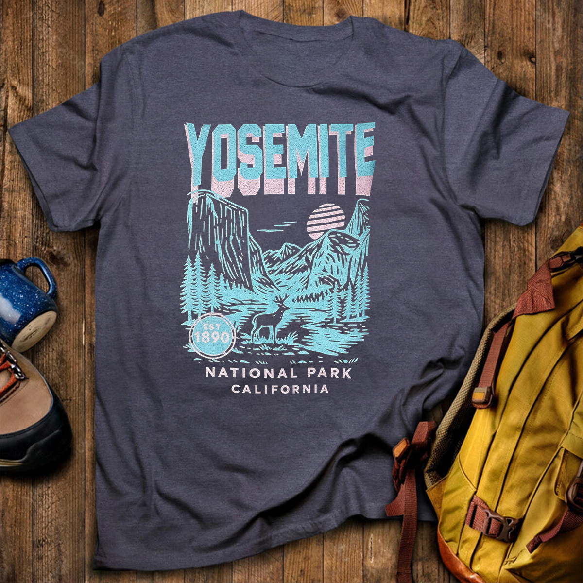 Yosemite Heritage National Parks T-Shirt