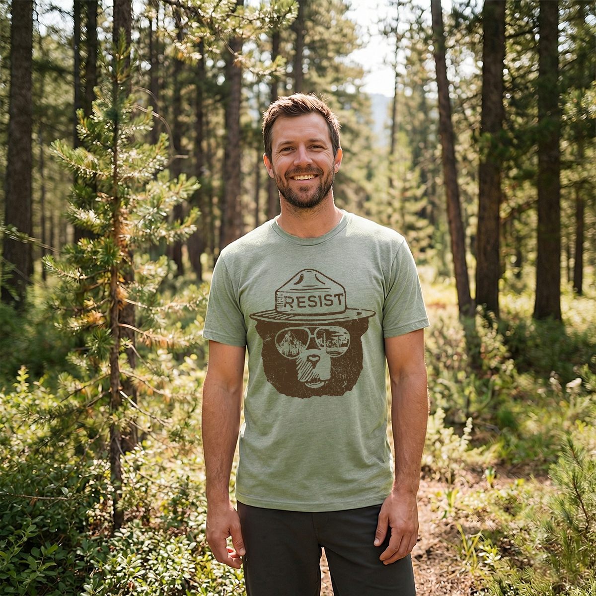 Vintage Alt National Park Service Resist T-Shirt