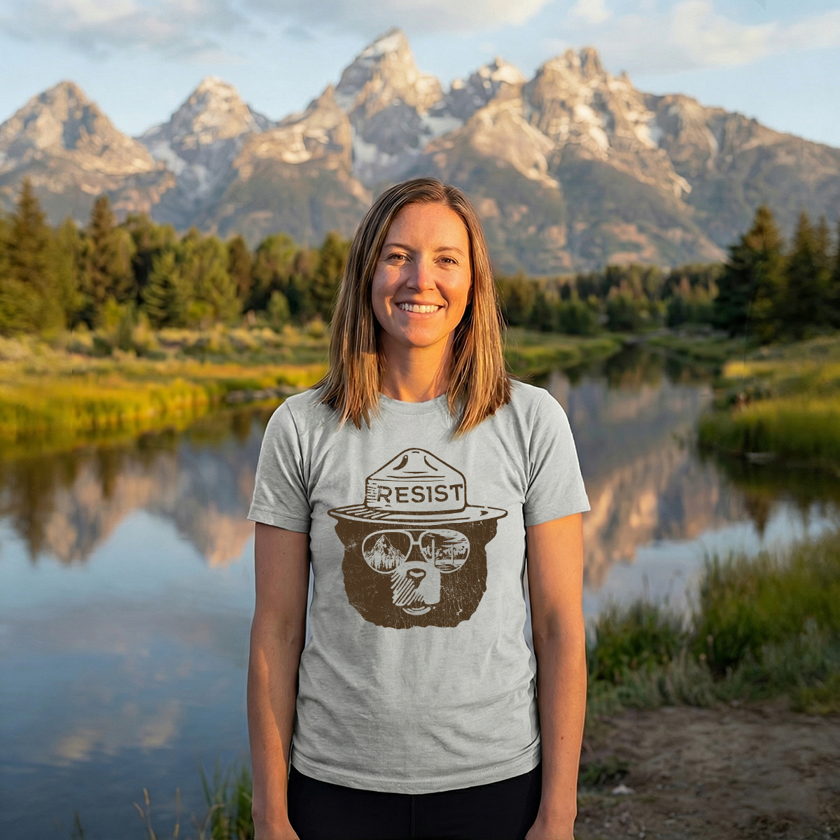 Vintage Alt National Park Service Resist T-Shirt