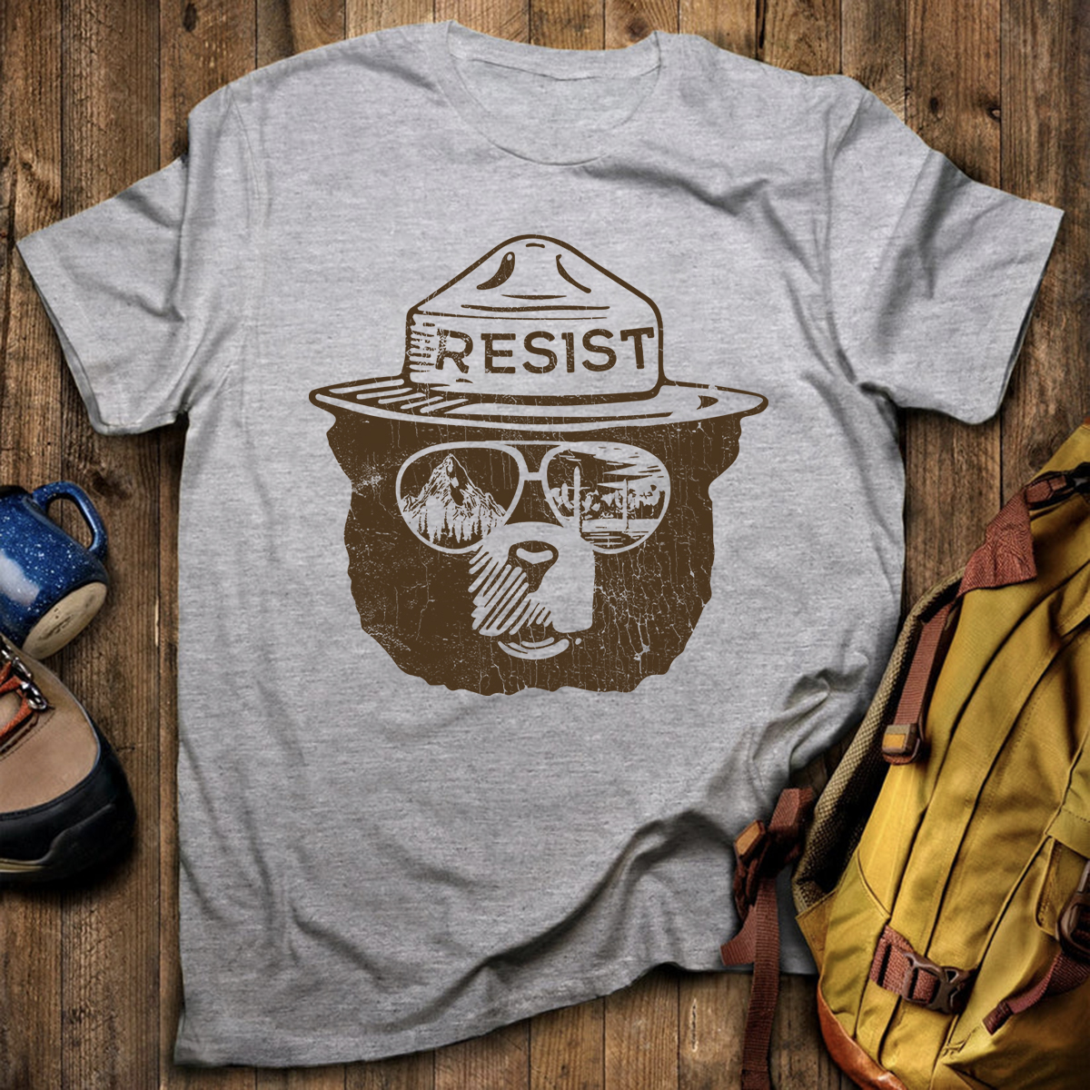 Vintage Alt National Park Service Resist T-Shirt