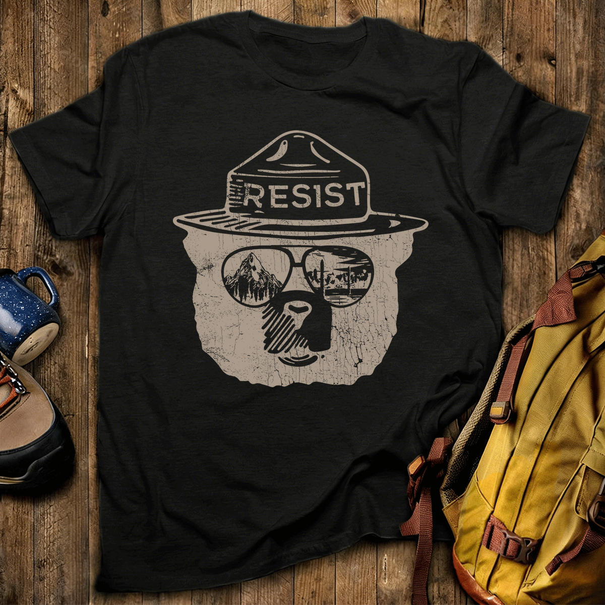 Vintage Alt National Park Service Resist T-Shirt