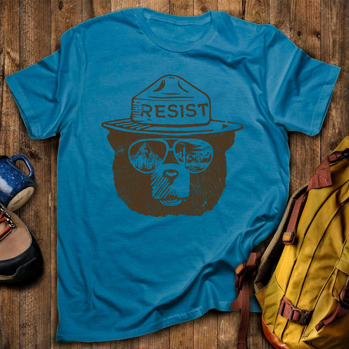 Vintage Alt National Park Service Resist T-Shirt