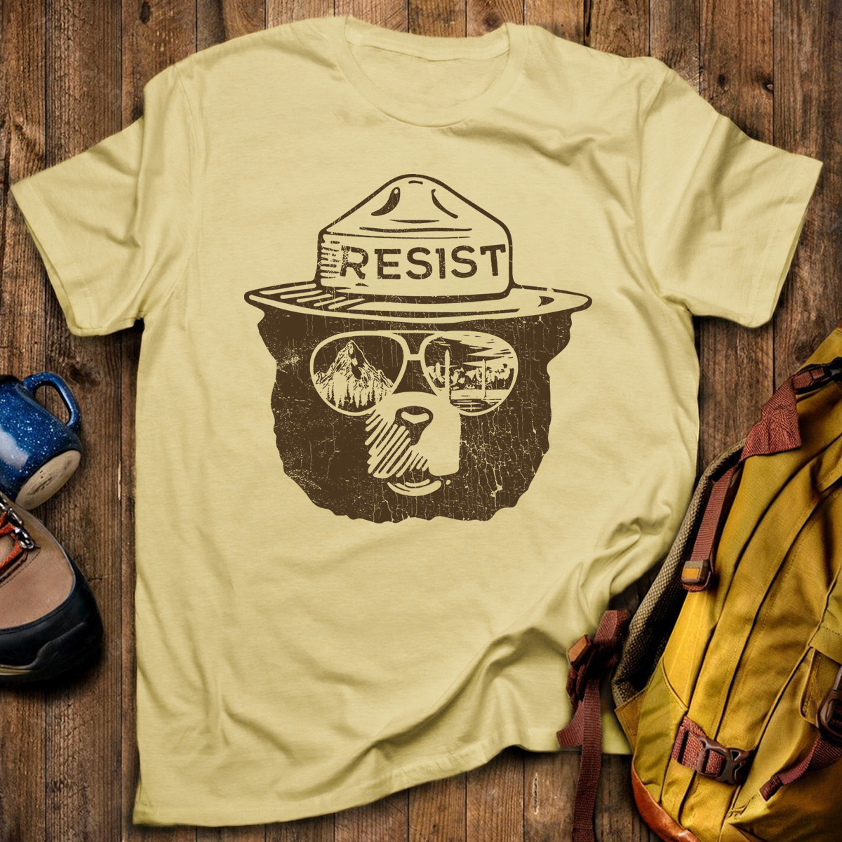 Vintage Alt National Park Service Resist T-Shirt