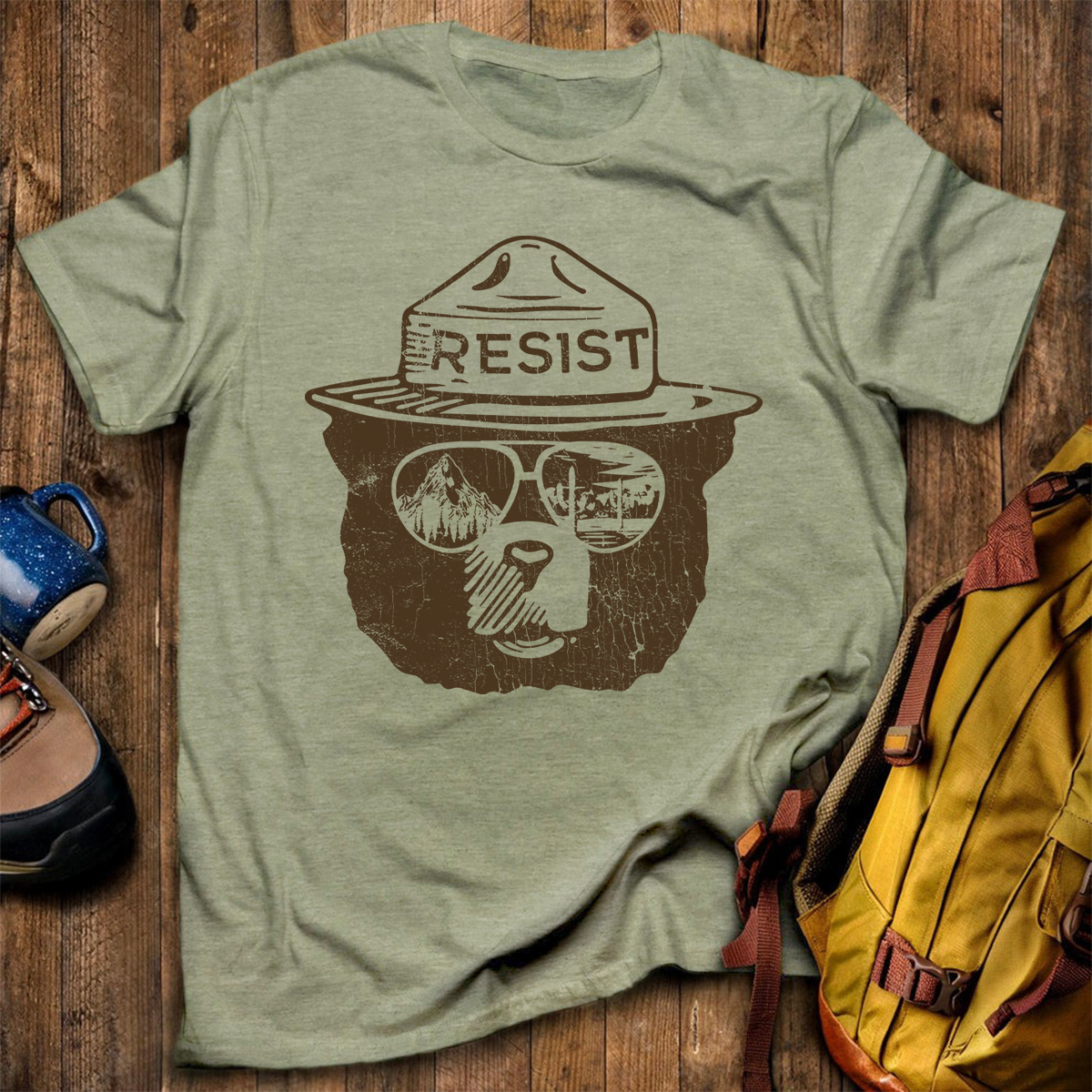 Vintage Alt National Park Service Resist T-Shirt
