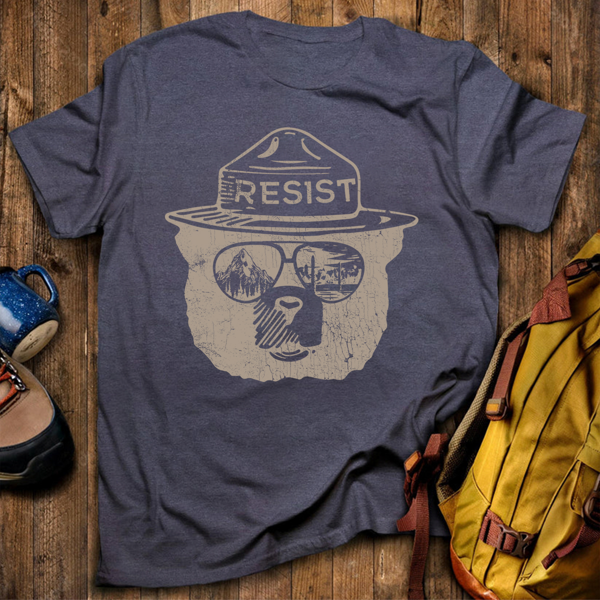 Vintage Alt National Park Service Resist T-Shirt
