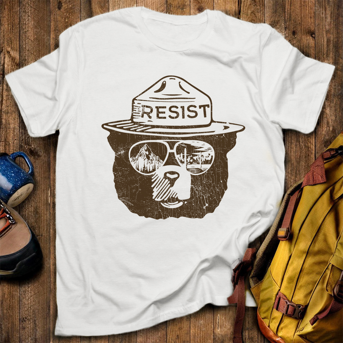 Vintage Alt National Park Service Resist T-Shirt