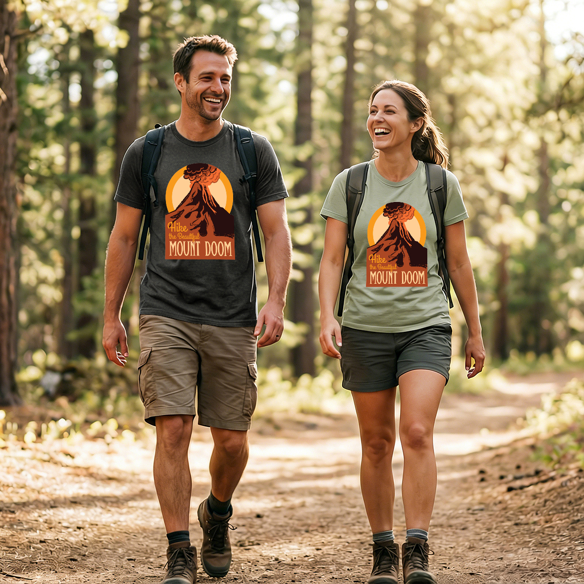 Hike The Beautiful Mount Doom National Parks T-Shirt