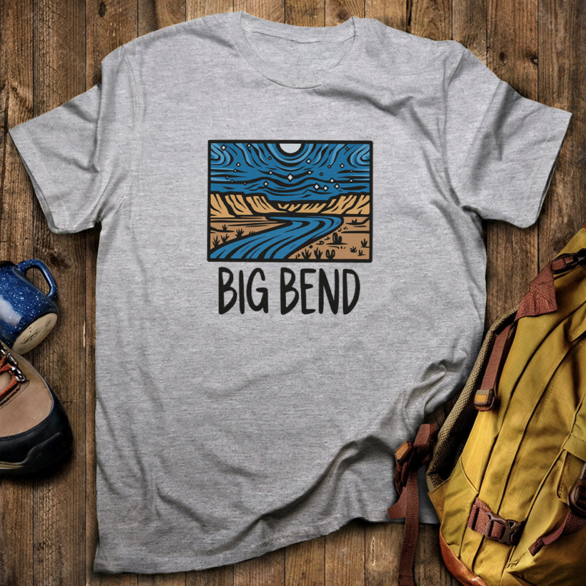 Big Bend National Park at Night T-Shirt