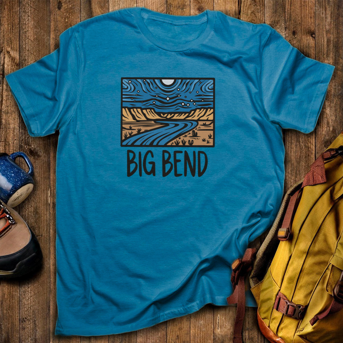Big Bend National Park at Night T-Shirt