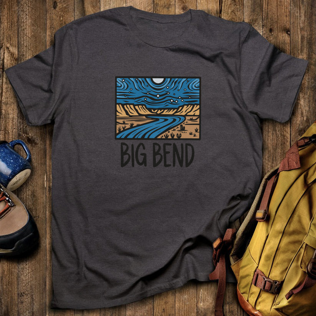Big Bend National Park at Night T-Shirt