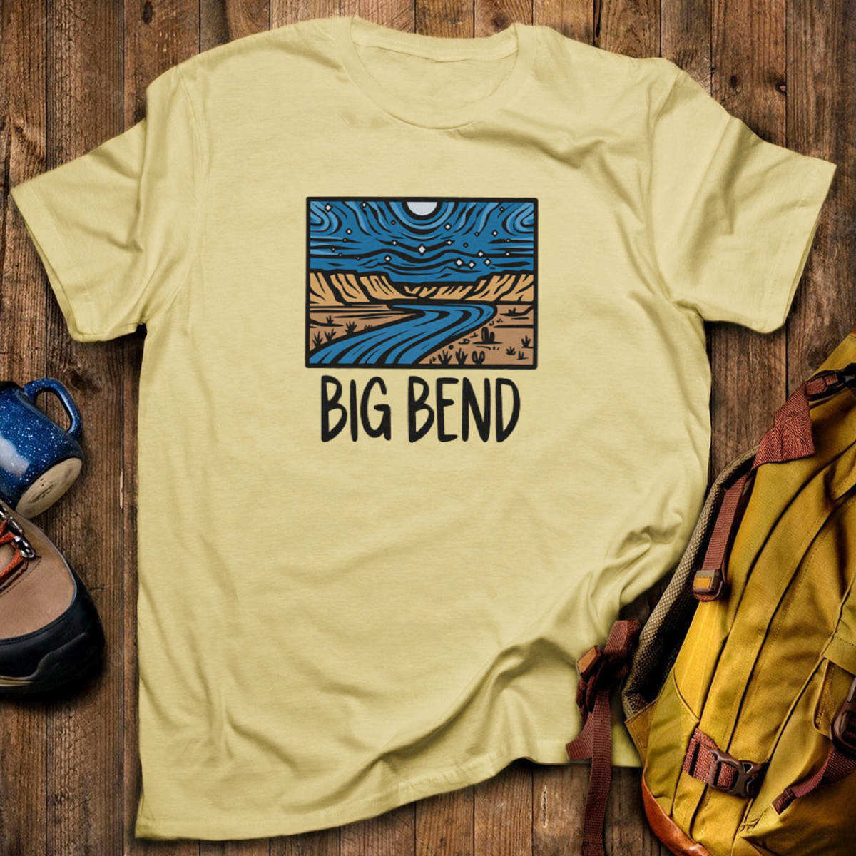 Big Bend National Park at Night T-Shirt