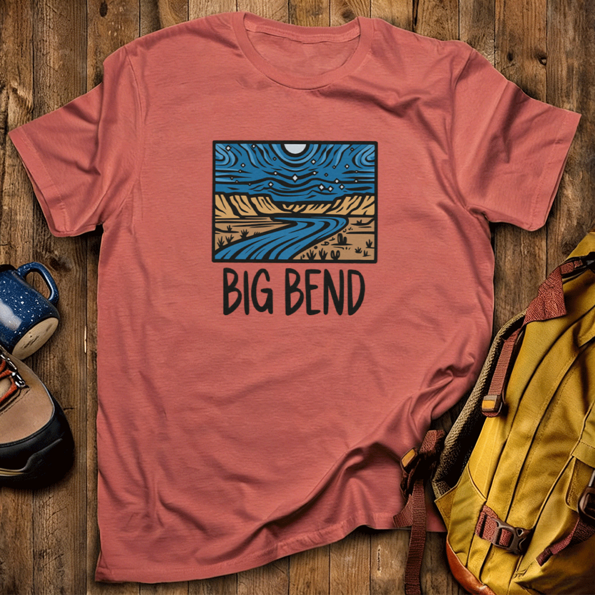 Big Bend National Park at Night T-Shirt