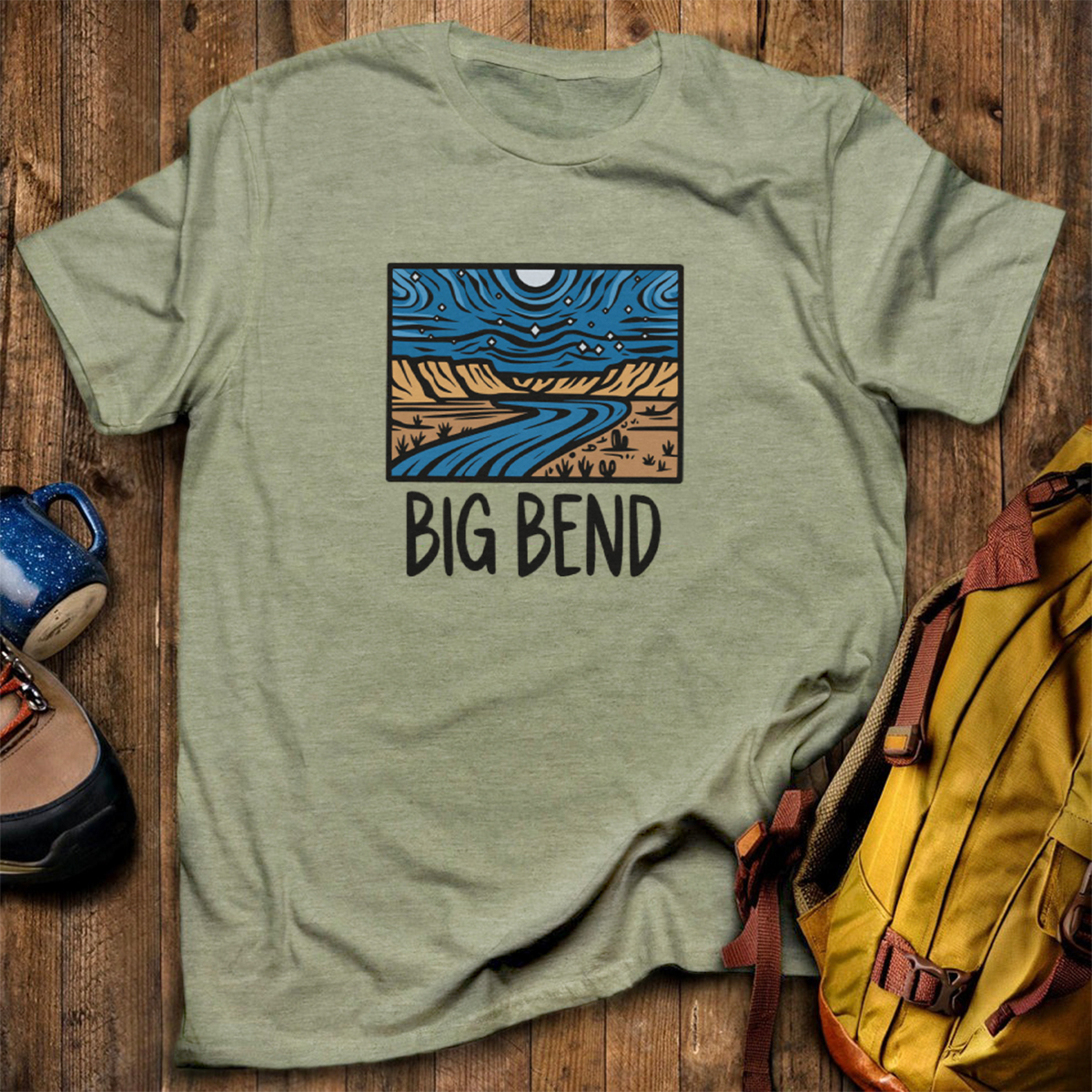 Big Bend National Park at Night T-Shirt