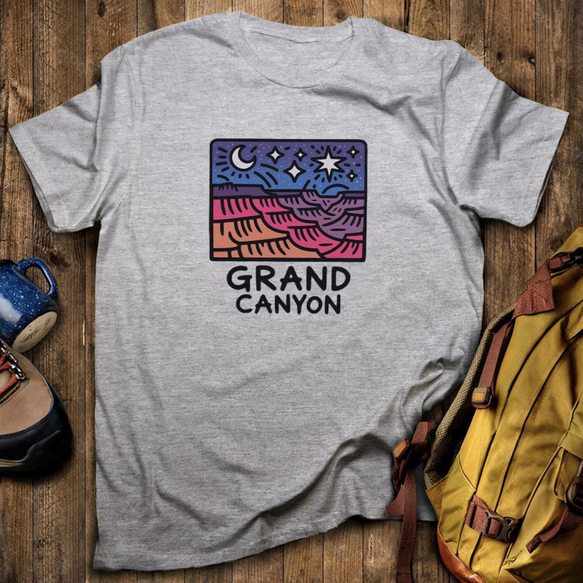 Grand Canyon at Night T-Shirt
