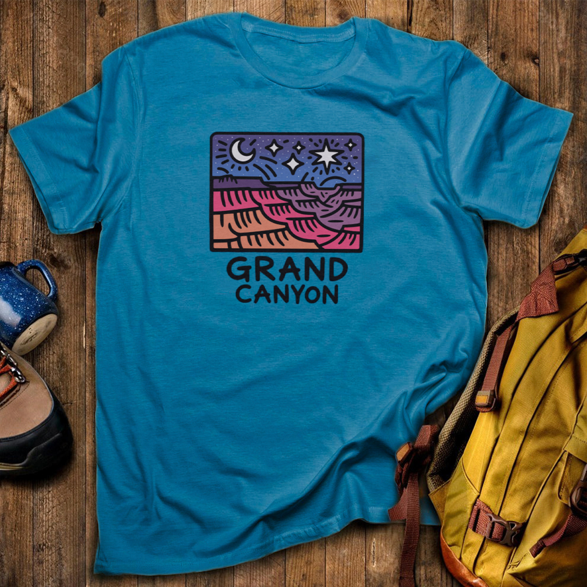 Grand Canyon at Night T-Shirt