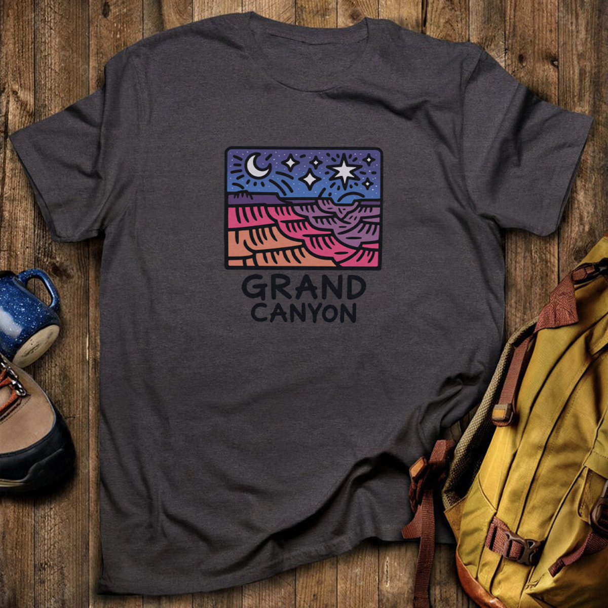 Grand Canyon at Night T-Shirt