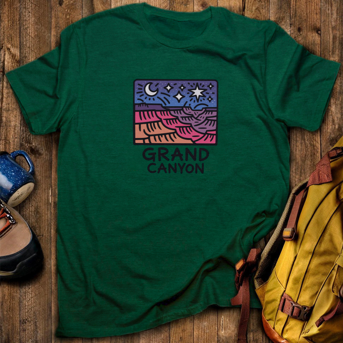 Grand Canyon at Night T-Shirt