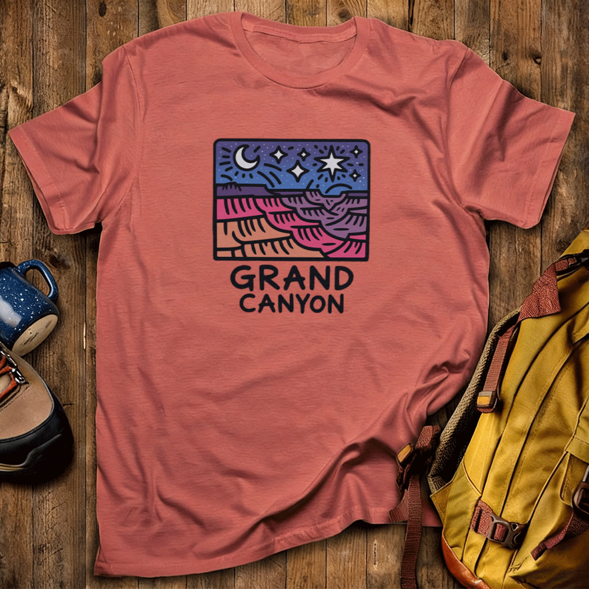 Grand Canyon at Night T-Shirt