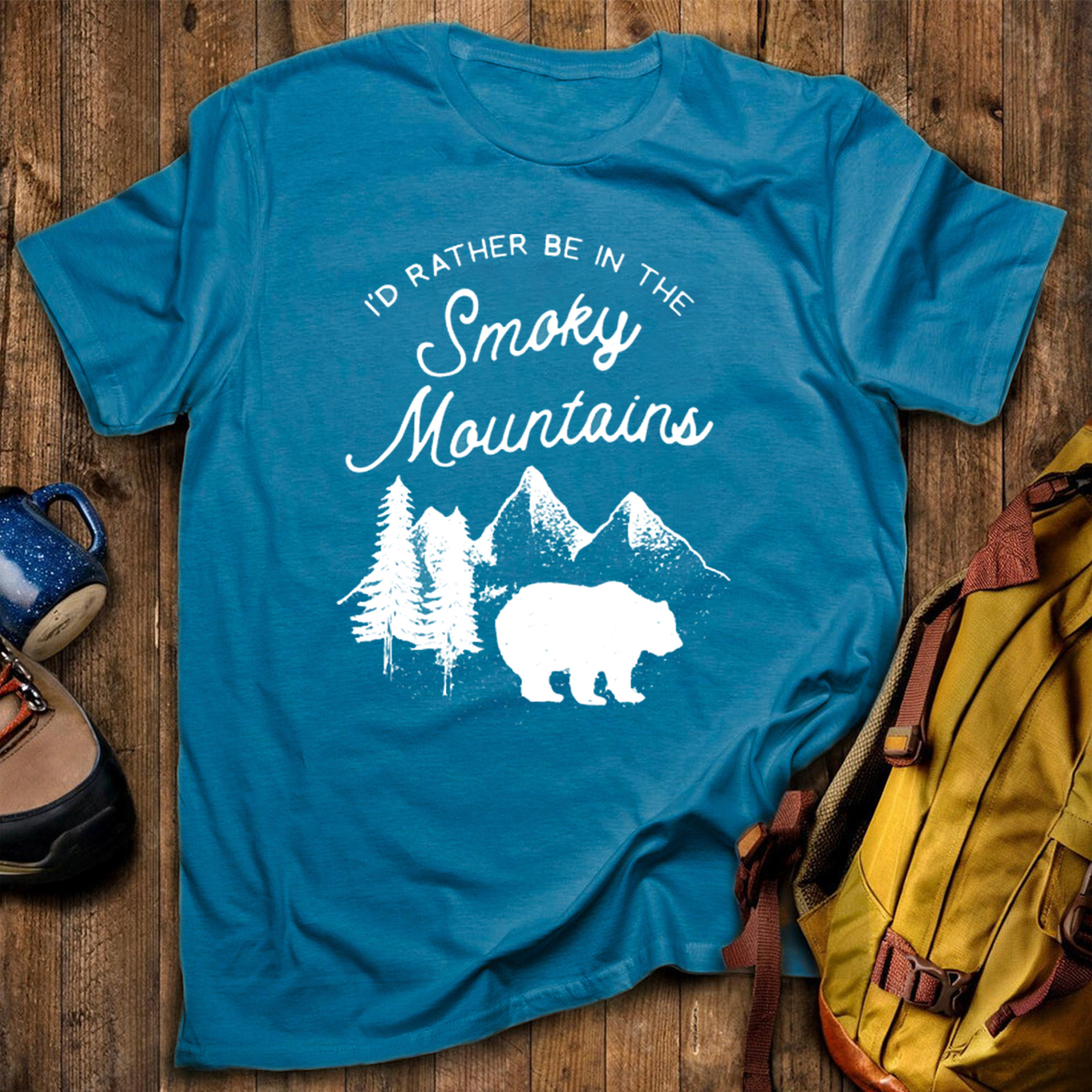 I'd Rather Be In The Smoky Mountains T-Shirt