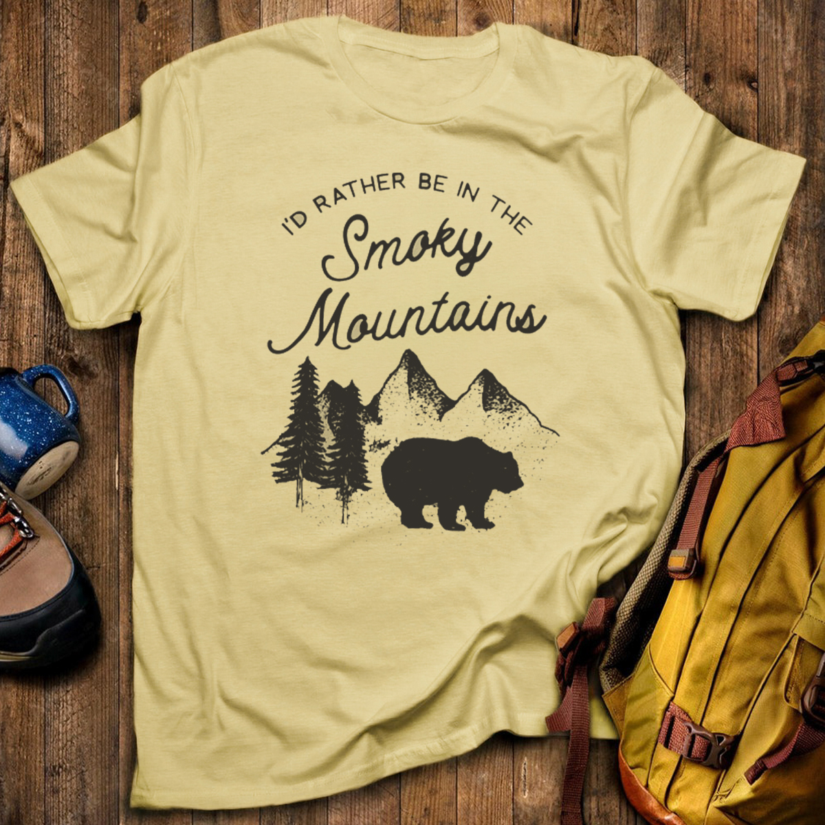 I'd Rather Be In The Smoky Mountains T-Shirt