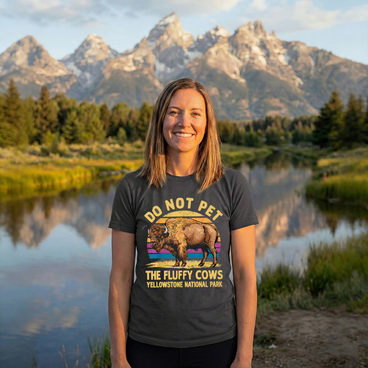 Do Not Pet The Fluffy Cows T-Shirt