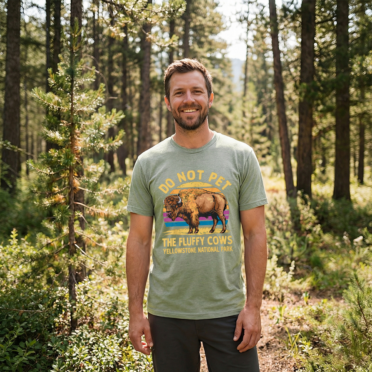 Do Not Pet The Fluffy Cows T-Shirt