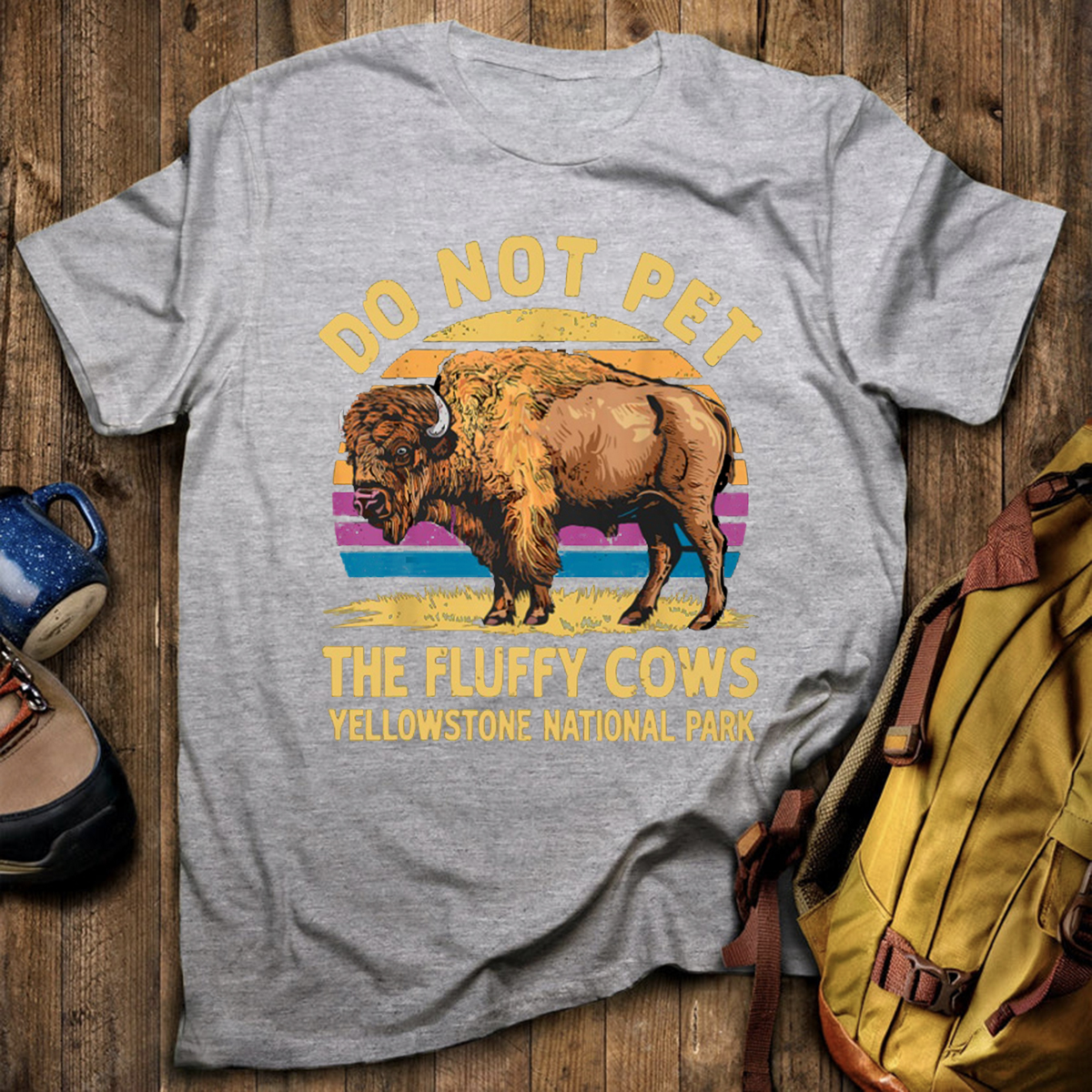 Do Not Pet The Fluffy Cows T-Shirt