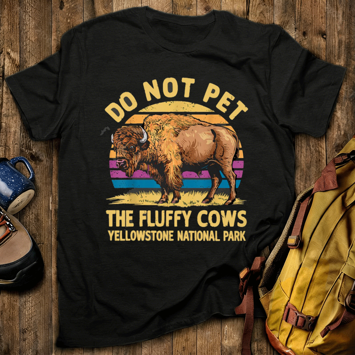 Do Not Pet The Fluffy Cows T-Shirt