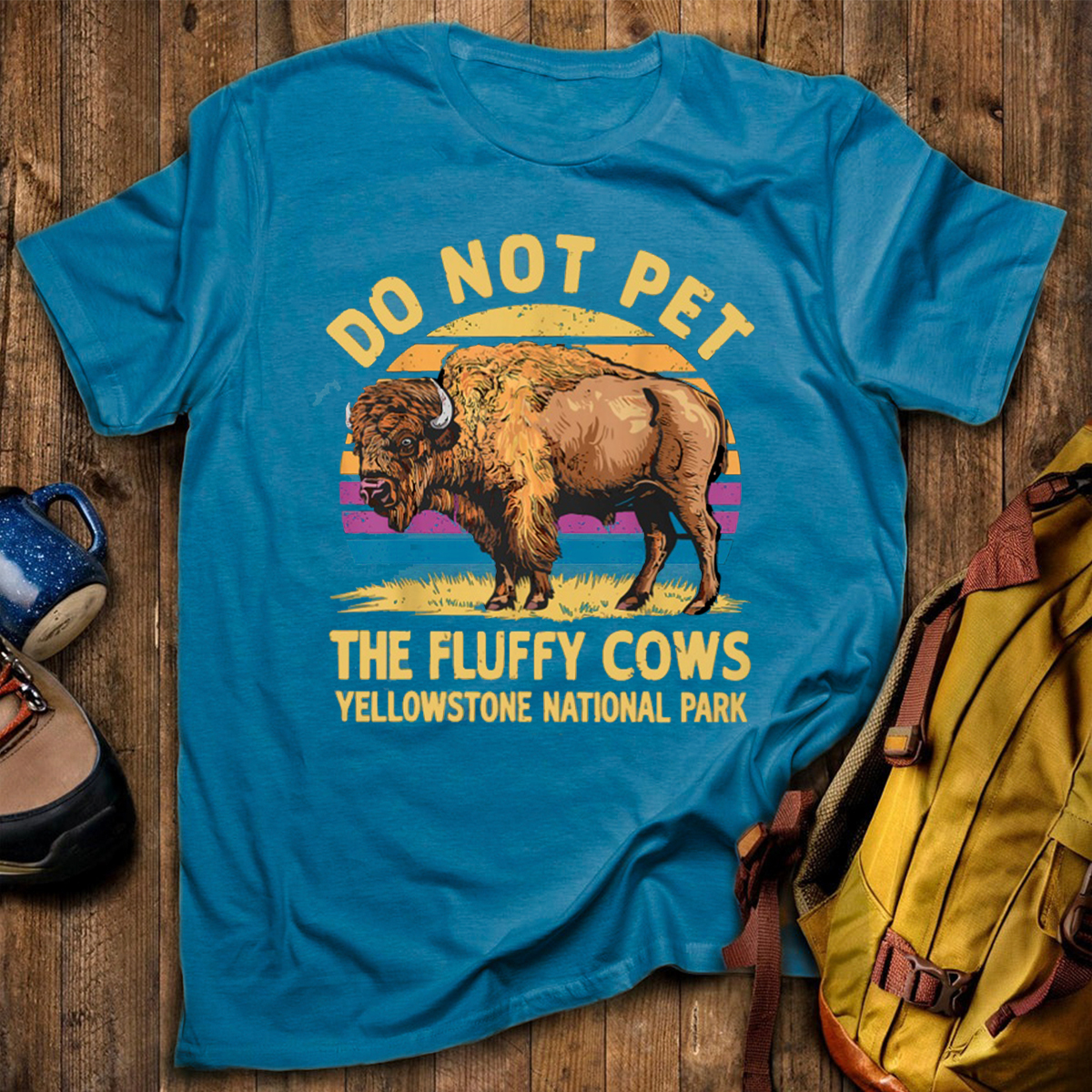 Do Not Pet The Fluffy Cows T-Shirt