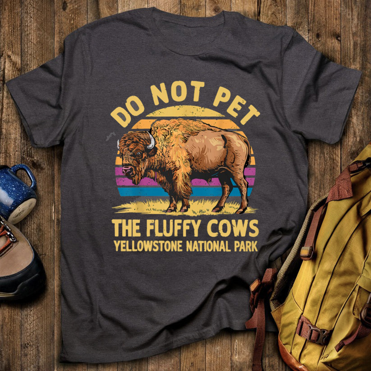 Do Not Pet The Fluffy Cows T-Shirt