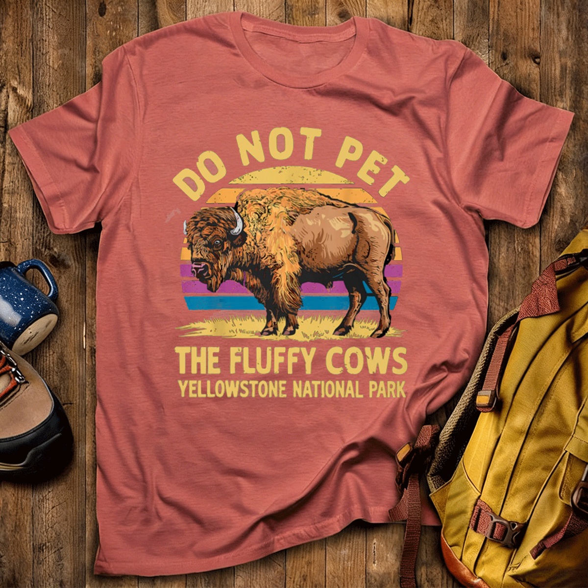 Do Not Pet The Fluffy Cows T-Shirt