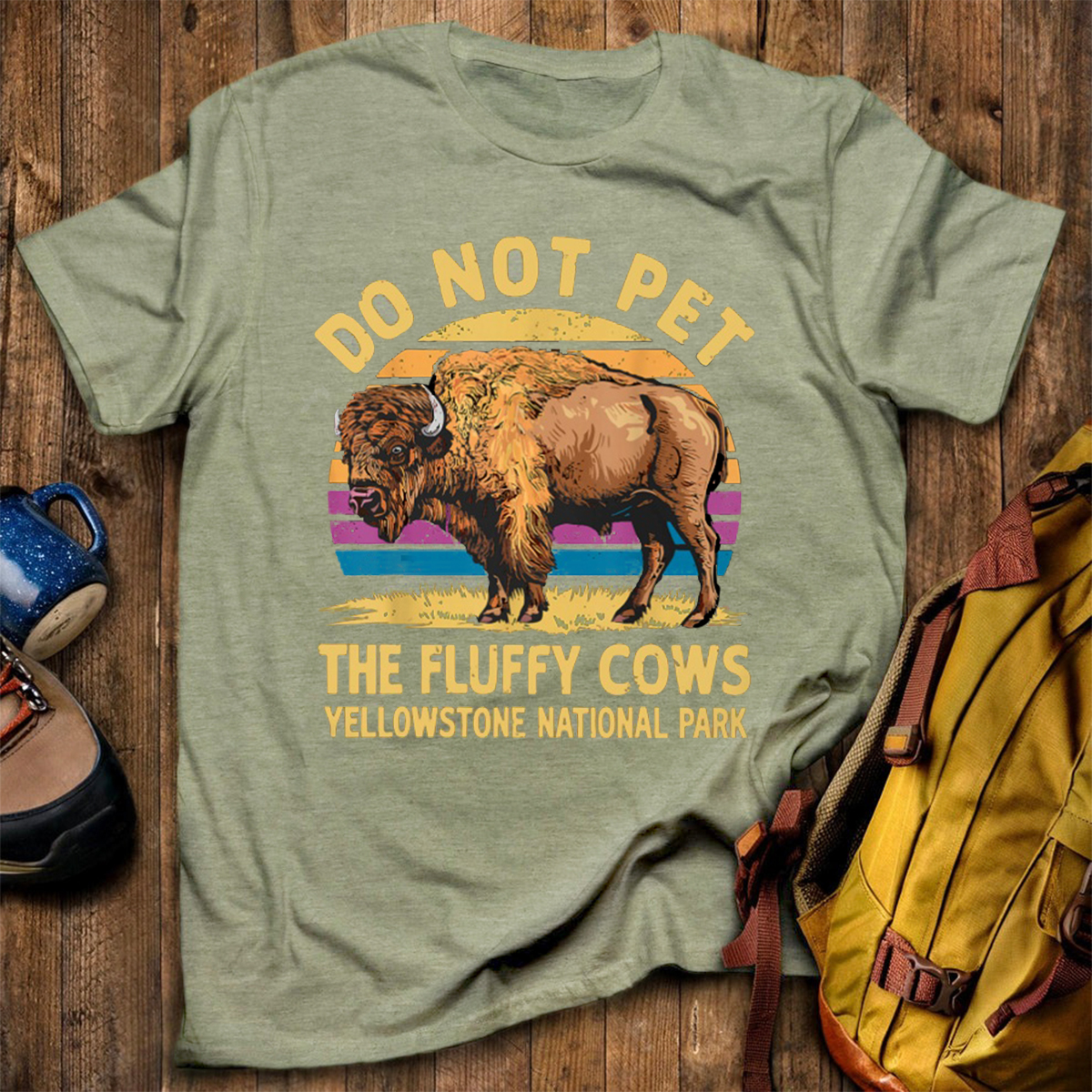 Do Not Pet The Fluffy Cows T-Shirt