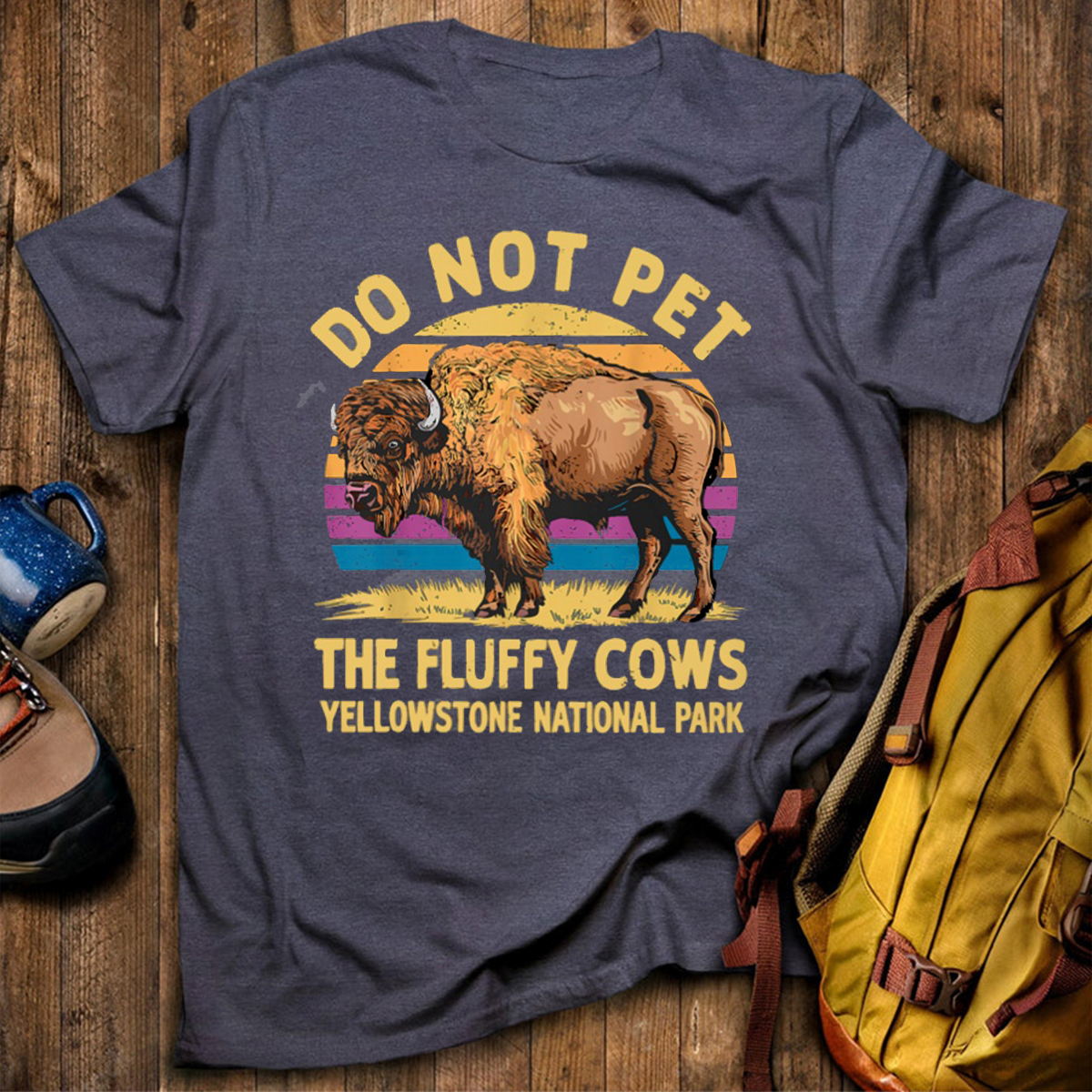 Do Not Pet The Fluffy Cows T-Shirt