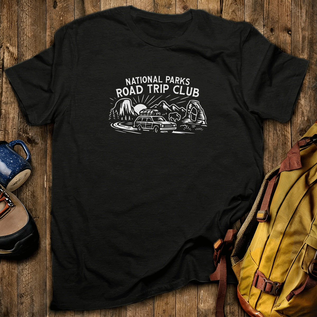 National Parks Road Trip Club T-Shirt
