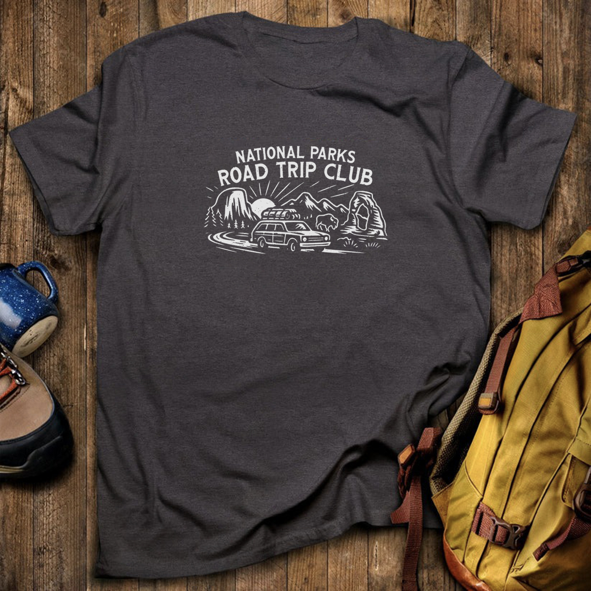 National Parks Road Trip Club T-Shirt