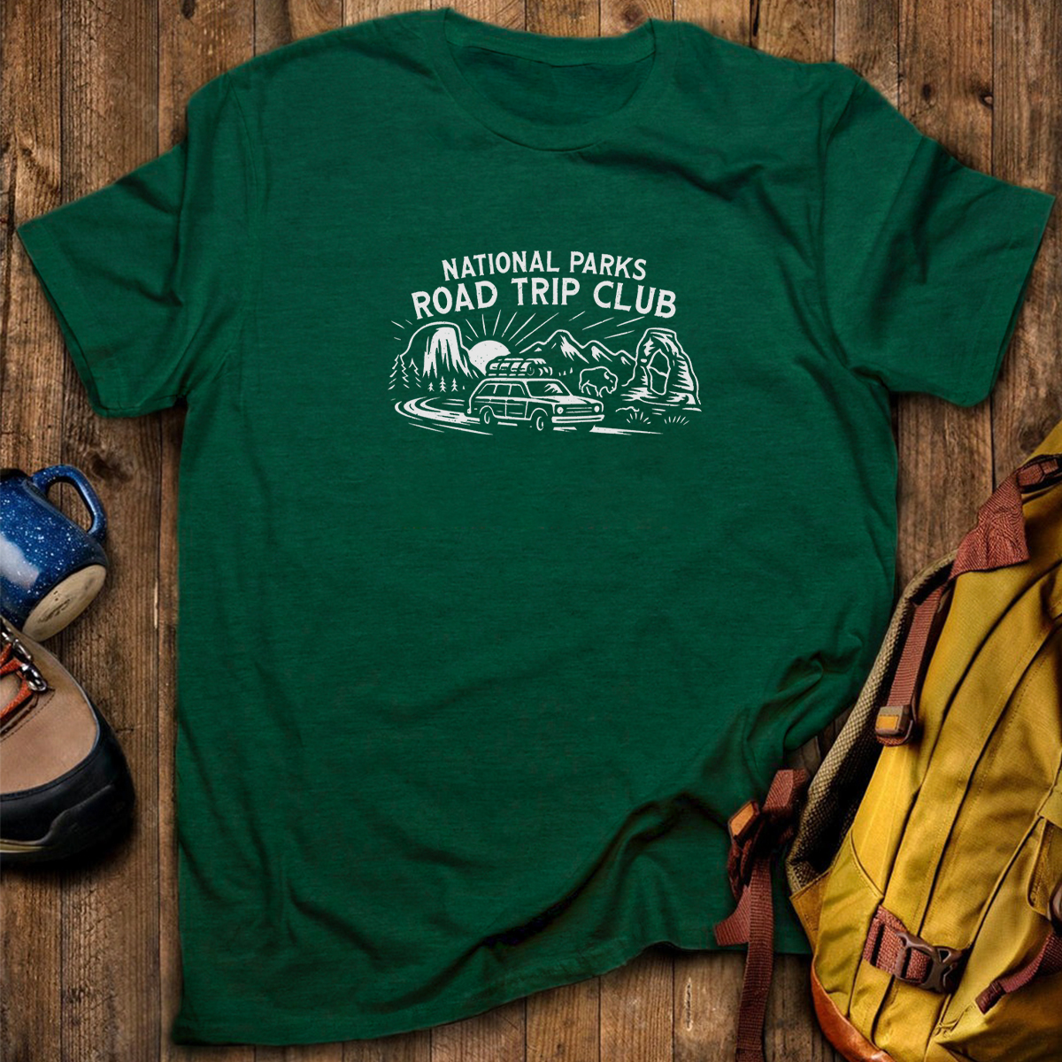 National Parks Road Trip Club T-Shirt