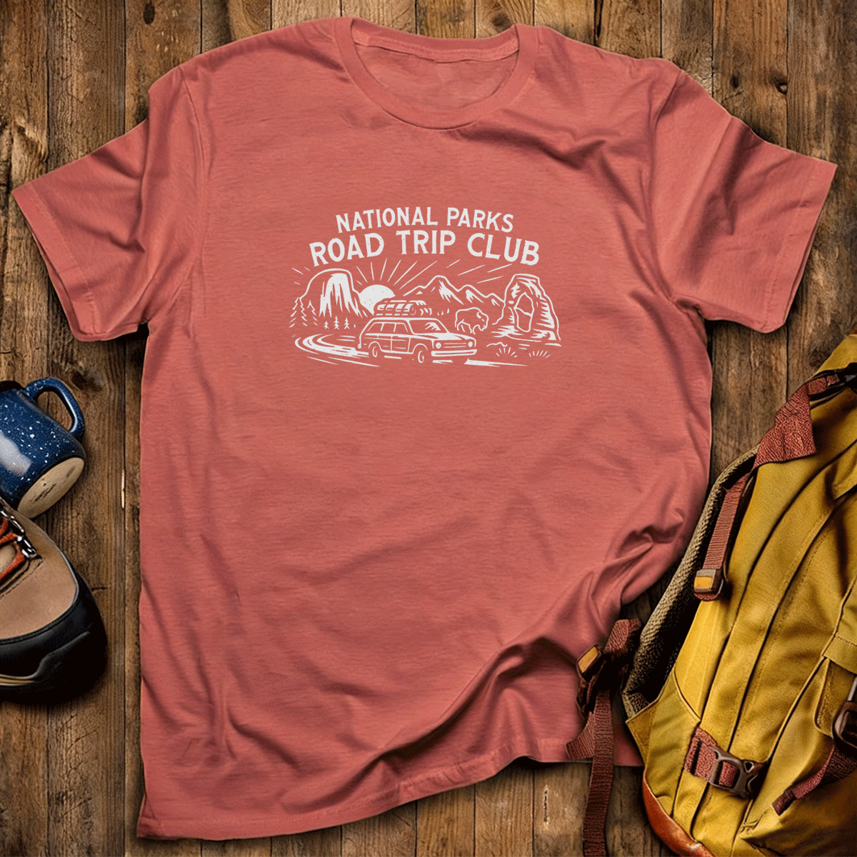 National Parks Road Trip Club T-Shirt