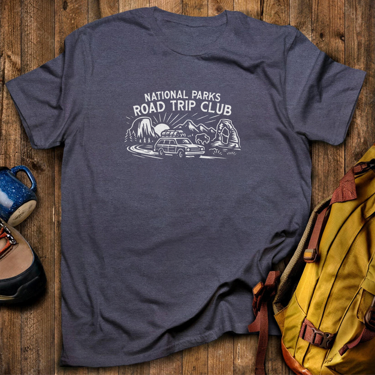 National Parks Road Trip Club T-Shirt