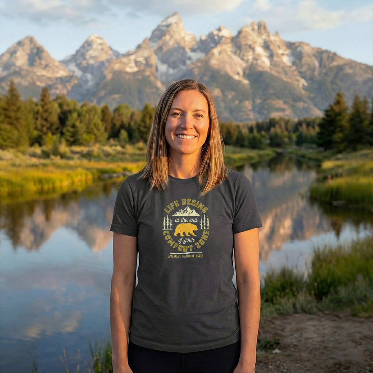 Life Begins at the End of Your Comfort Zone T-Shirt